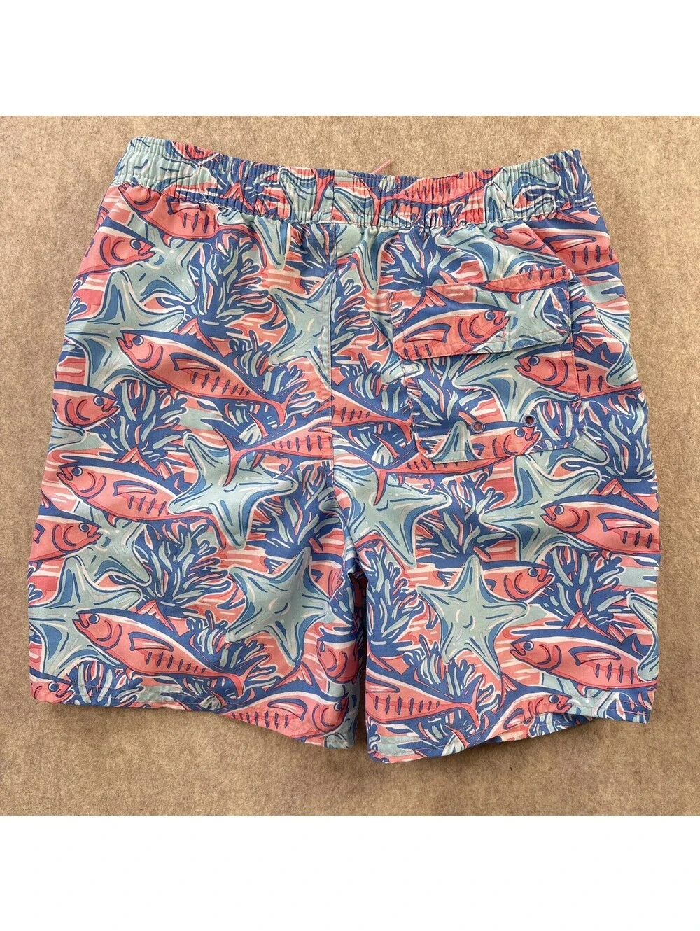 Vineyard Vines Printed Chappy Swim Trunks 6